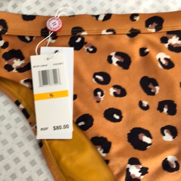 Red Carter High Waisted Two Piece - Picture 2 of 3